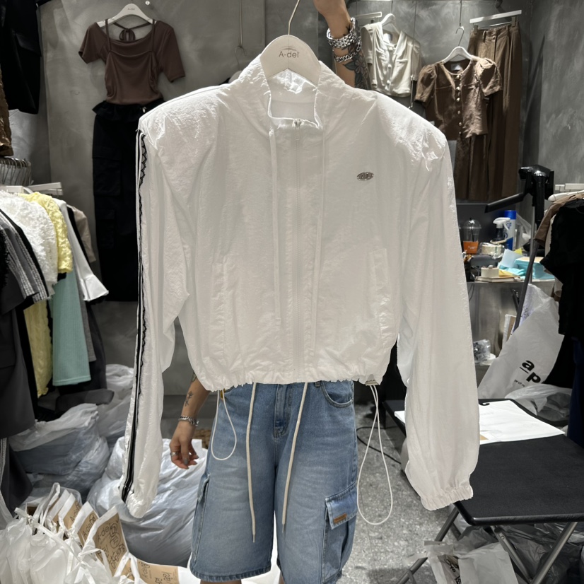 A-DEL直郵韓國代購㊣女裝新品25春夏休閑推薦時尚人氣夾克A-DEL夾克圖色2