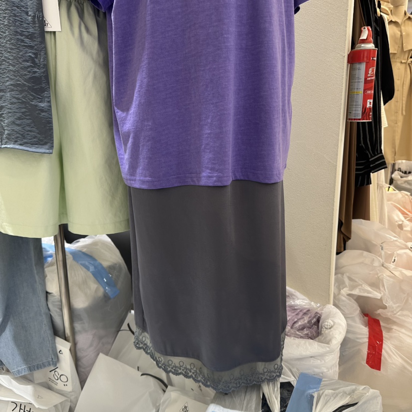 REFLAT韓國直郵㊣女裝新品25春夏人氣熱賣時尚休閑推薦長裙REFLAT長裙圖色3