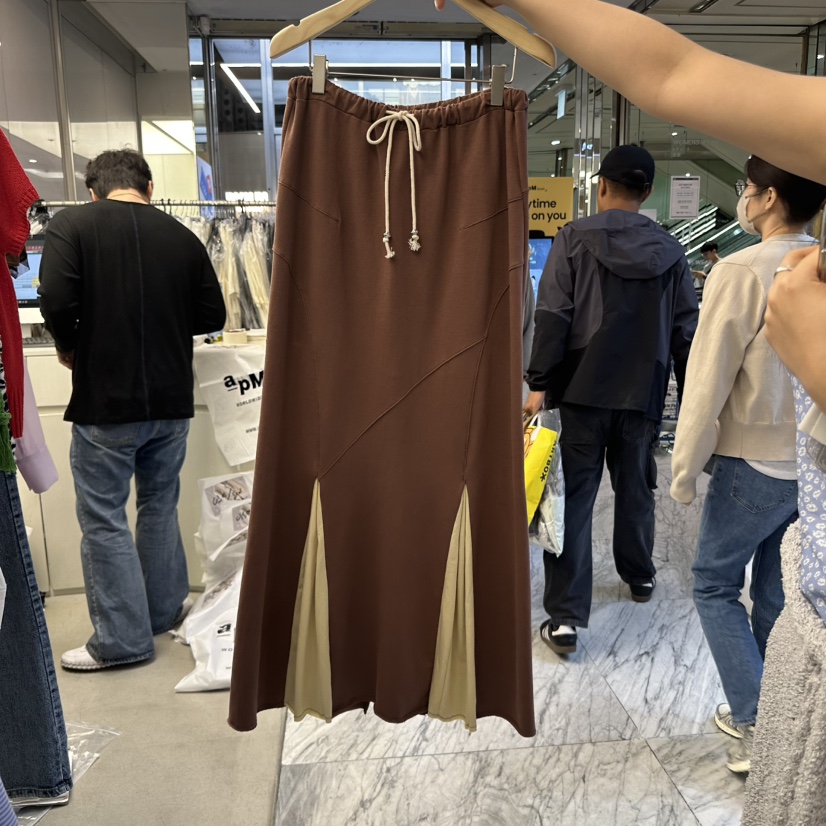 FOUNDATION韓國㊣直郵東大門代購女裝新品推薦25春夏人氣長裙FOUNDATION長裙圖色2