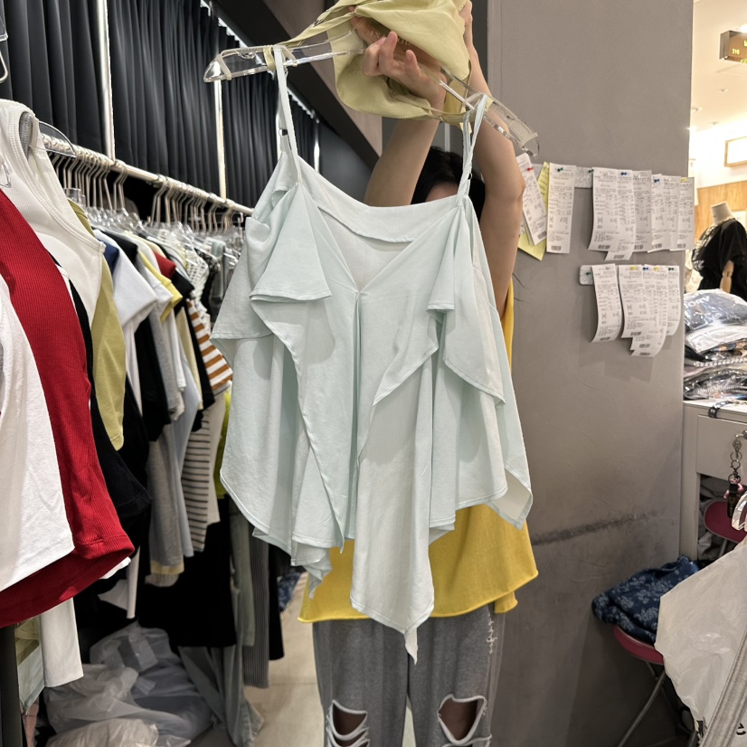 MOMAZU韓國㊣直郵東大門代購女裝新品25春夏時尚熱賣吊帶背心MOMAZU吊帶/背心圖色3