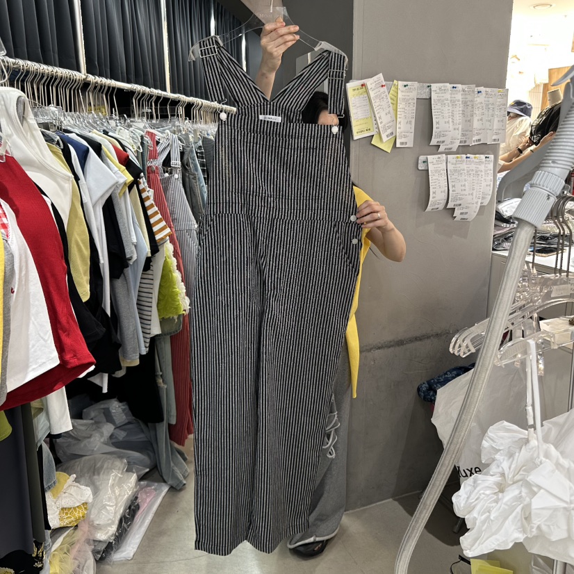 MOMAZU韓國㊣直郵東大門代購女裝新款25春夏推薦人氣連體褲MOMAZU連體褲圖色2