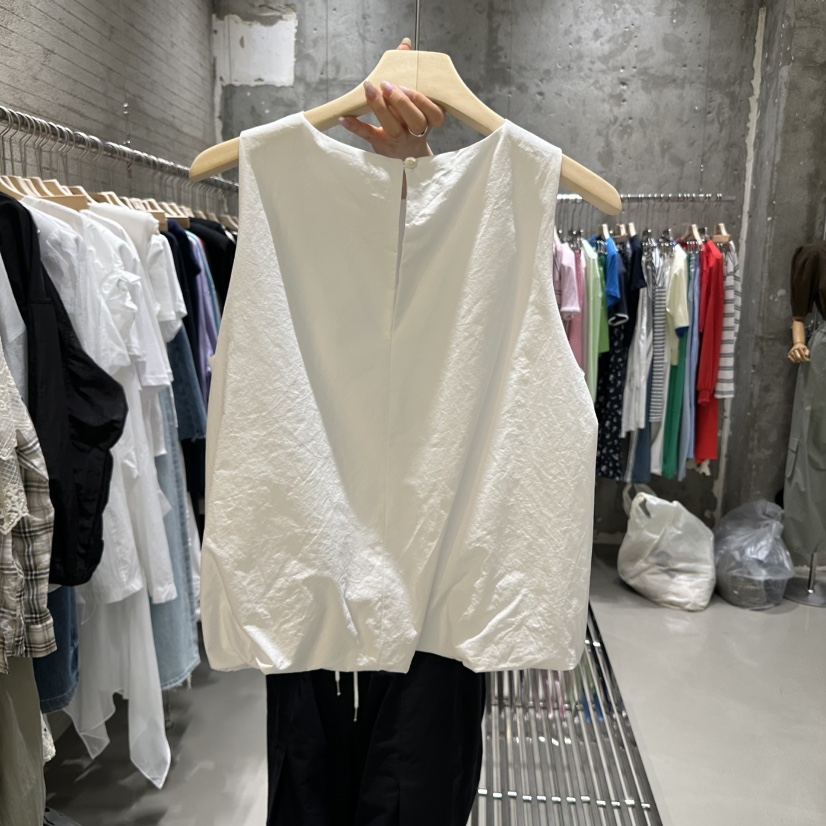 JUNI韓國直郵㊣東大門實拍女裝新品25春夏人氣熱賣吊帶背心my juni吊帶/背心