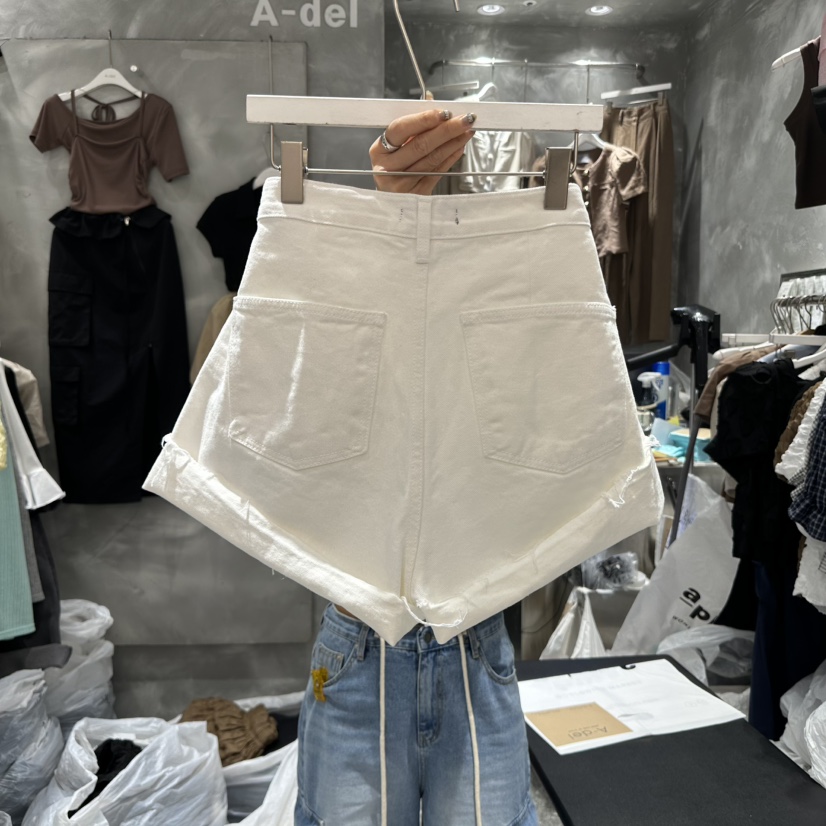 A-DEL韓國直郵㊣女裝新品25春夏休閑熱賣時尚推薦人氣短褲A-DEL短褲