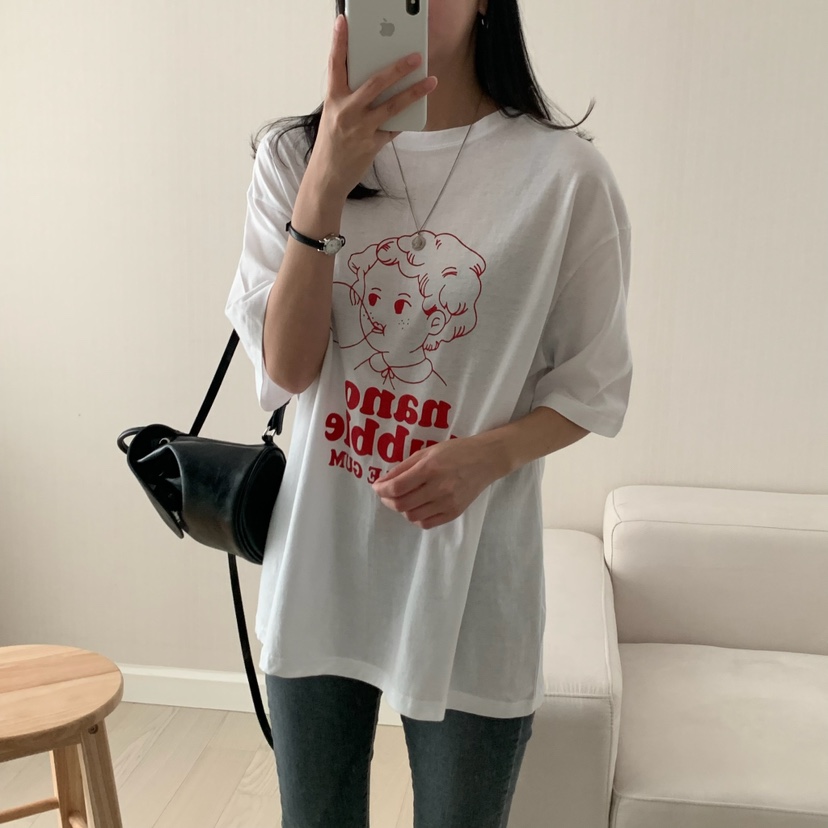 HELLO JINI韓國㊣直郵東大門代購女裝新品人氣25春夏熱賣T恤HELLO JINIT恤
