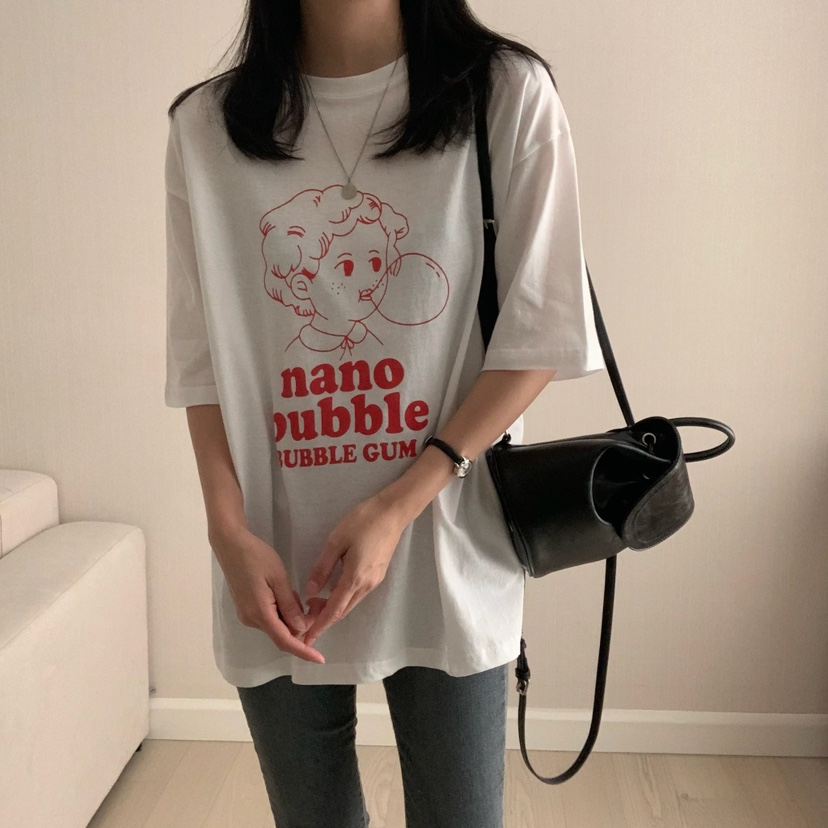 HELLO JINI韓國㊣直郵東大門代購女裝新品人氣25春夏熱賣T恤HELLO JINIT恤