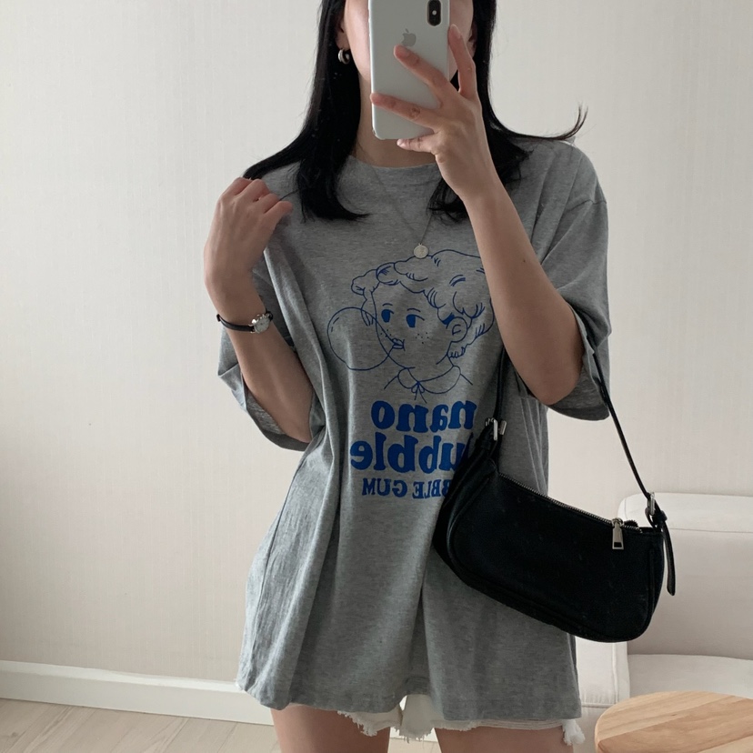HELLO JINI韓國㊣直郵東大門代購女裝新品人氣25春夏熱賣T恤HELLO JINIT恤