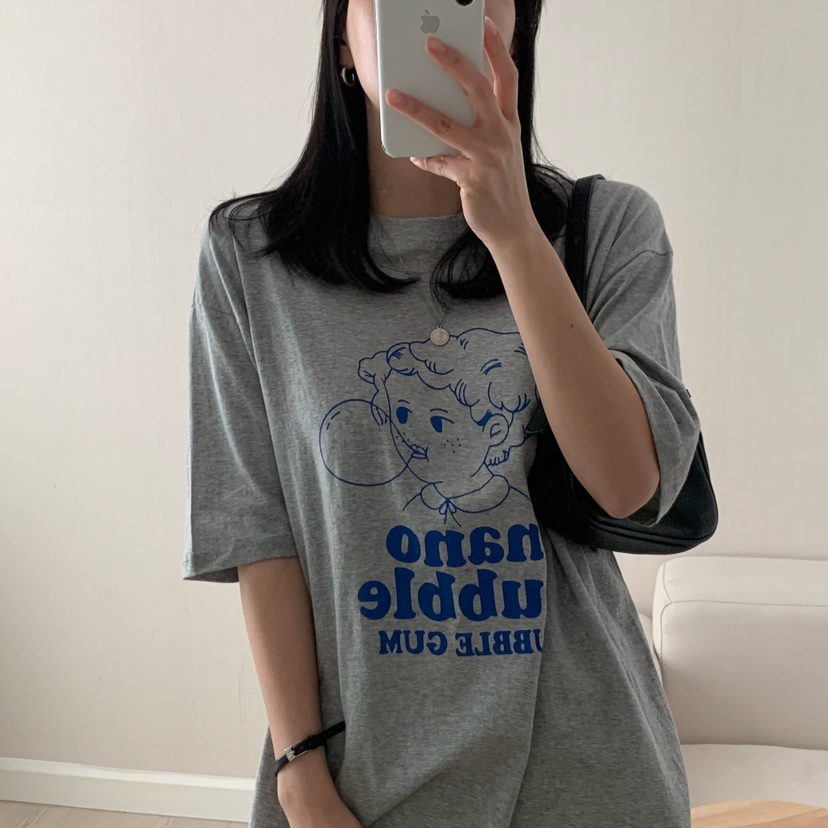 HELLO JINI韓國㊣直郵東大門代購女裝新品人氣25春夏熱賣T恤HELLO JINIT恤