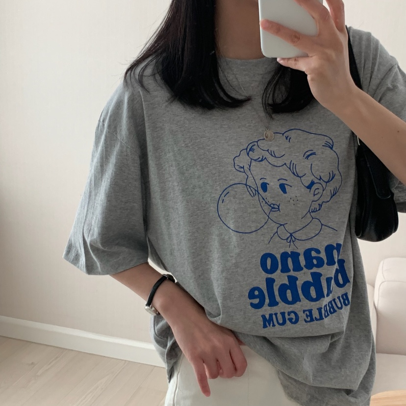HELLO JINI韓國㊣直郵東大門代購女裝新品人氣25春夏熱賣T恤HELLO JINIT恤