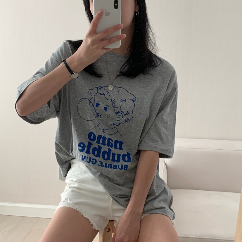HELLO JINI韓國㊣直郵東大門代購女裝新品人氣25春夏熱賣T恤HELLO JINIT恤