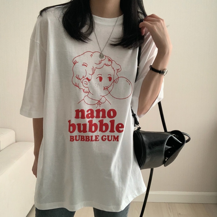 HELLO JINI韓國㊣直郵東大門代購女裝新品人氣25春夏熱賣T恤HELLO JINIT恤圖色2