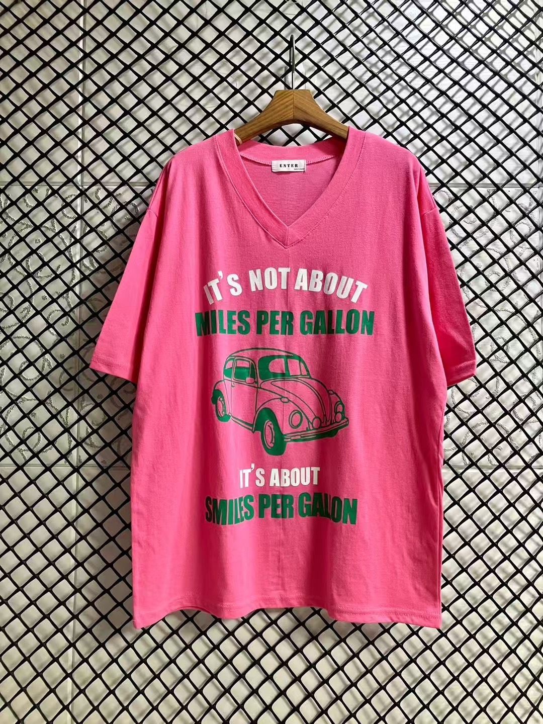 ENTER韓國㊣直郵東大門代購女裝新品休閑時尚熱賣推薦人氣T恤ENTERT恤圖色3