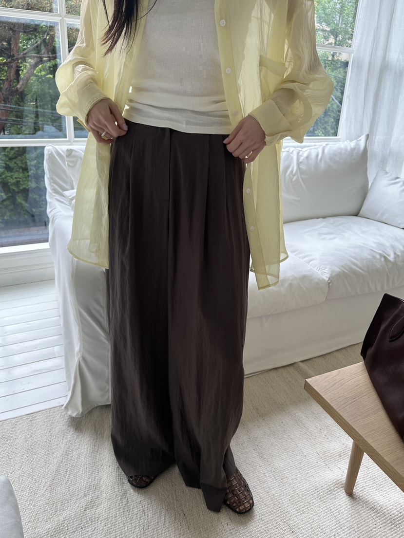 BOWIE韓國直郵㊣女裝新款休閑25春夏熱賣人氣推薦時尚休閑褲BOWIE休閑褲