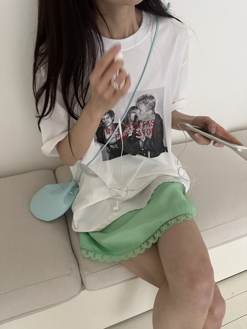 BOWIE韓國㊣直郵東大門代購女裝新品人氣熱賣推薦時尚25春夏T恤BOWIET恤