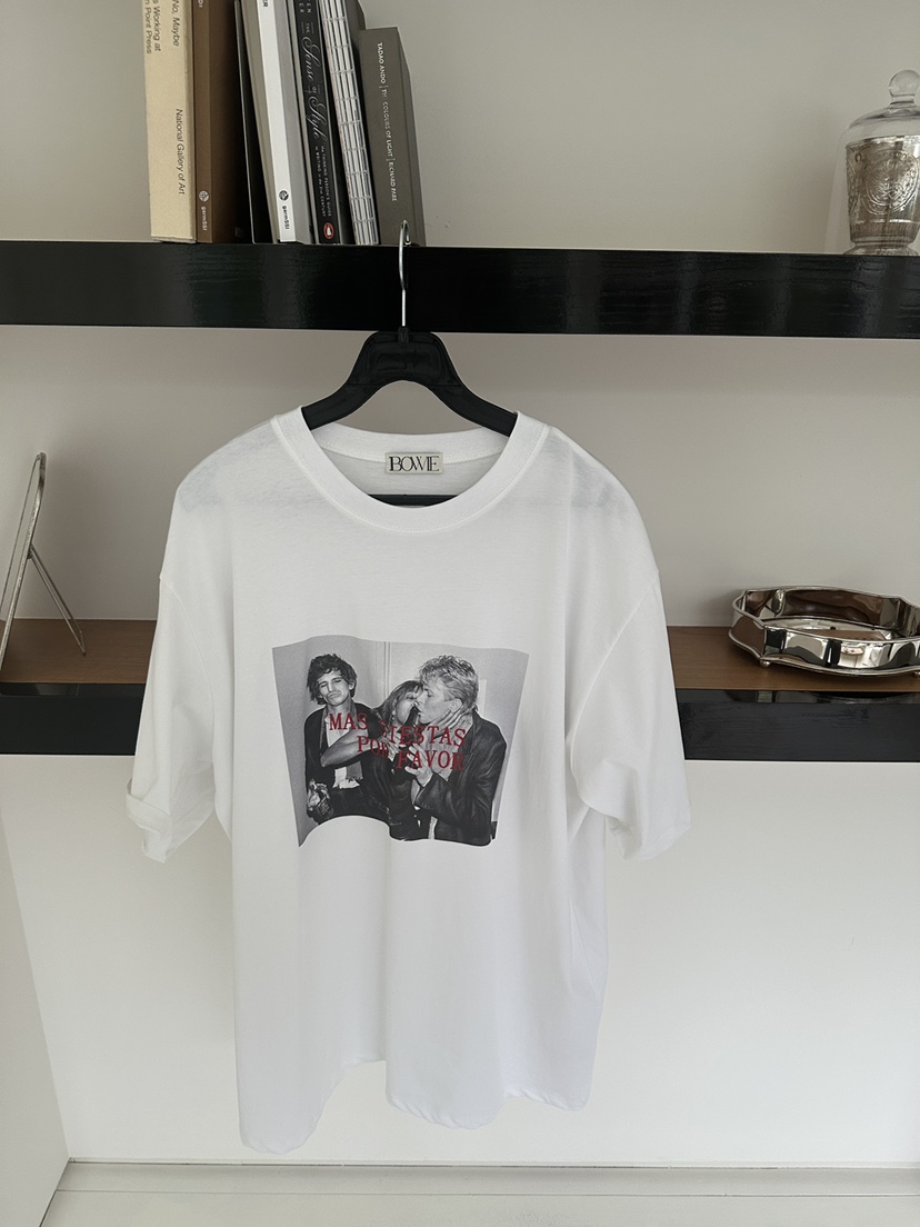 BOWIE韓國㊣直郵東大門代購女裝新品人氣熱賣推薦時尚25春夏T恤BOWIET恤圖色2