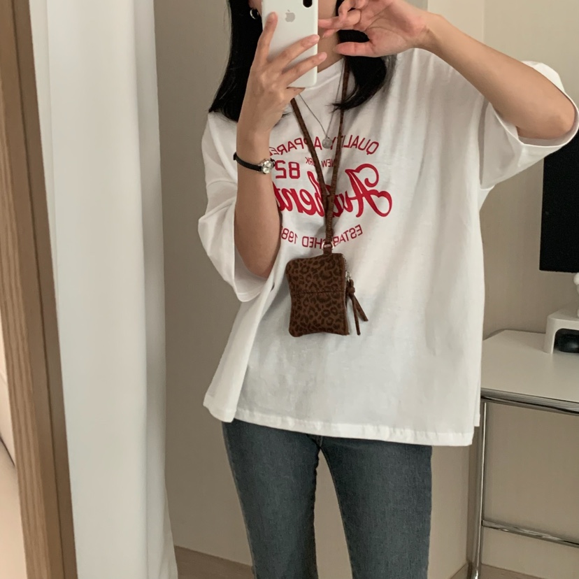 HELLO JINI韓國直郵㊣女裝新品休閑時尚熱賣推薦人氣25春夏T恤HELLO JINIT恤