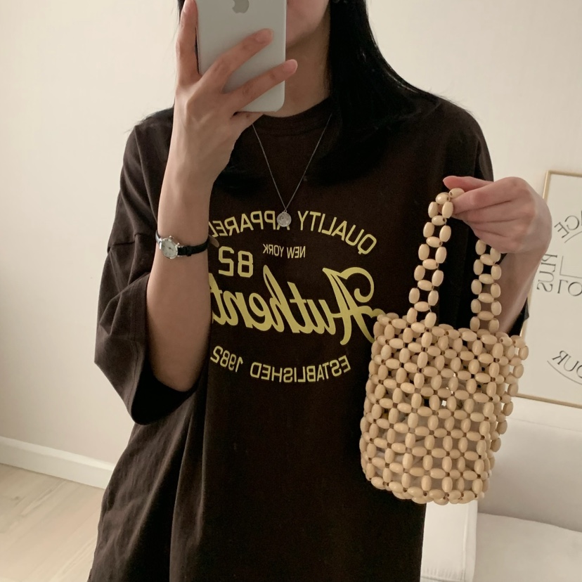 HELLO JINI韓國直郵㊣女裝新品休閑時尚熱賣推薦人氣25春夏T恤HELLO JINIT恤