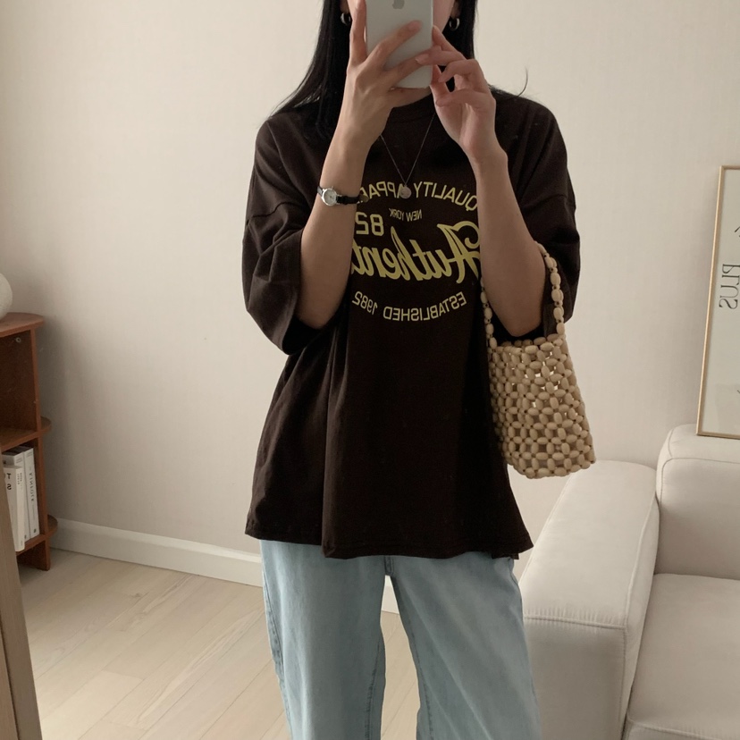 HELLO JINI韓國直郵㊣女裝新品休閑時尚熱賣推薦人氣25春夏T恤HELLO JINIT恤