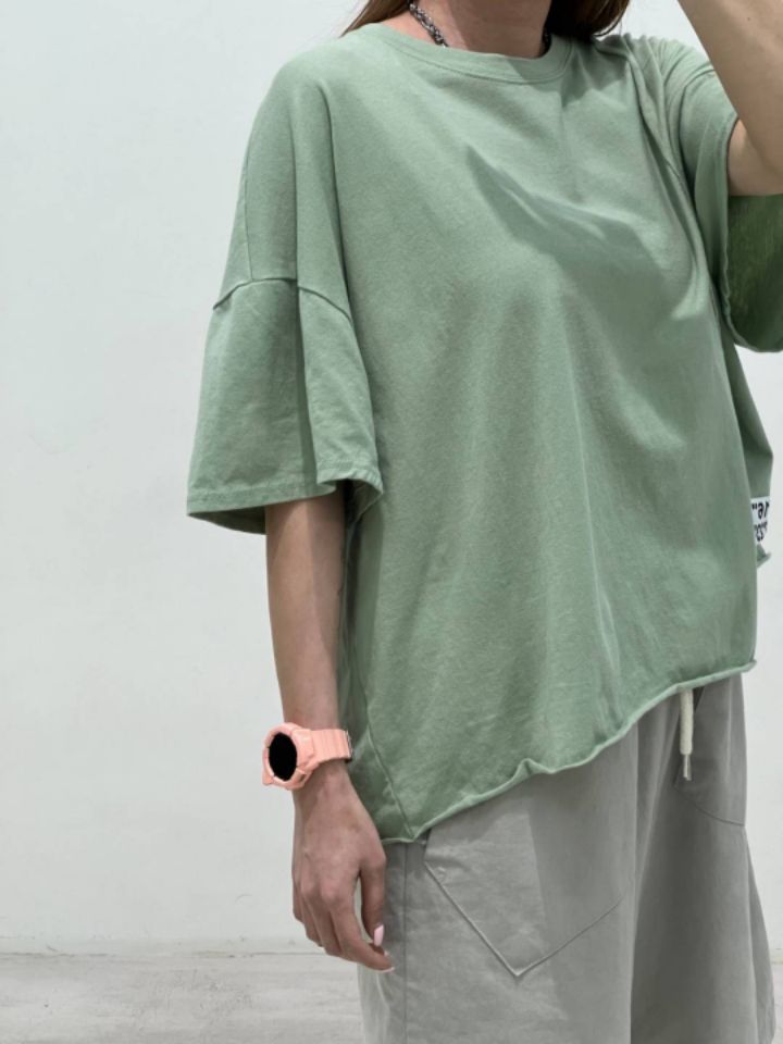ZACCU直郵韓國代購㊣女裝新品25春夏休閑熱賣時尚推薦人氣T恤ZACCUT恤