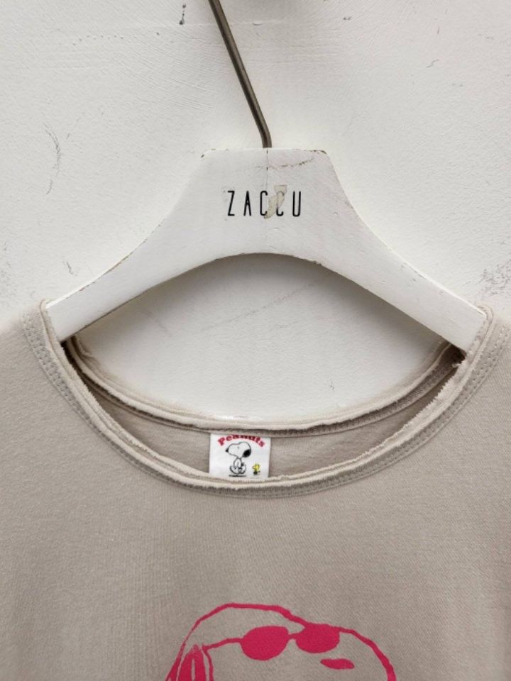ZACCU韓國直郵㊣東大門實拍女裝新品休閑25春夏熱賣T恤史努比ZACCUT恤