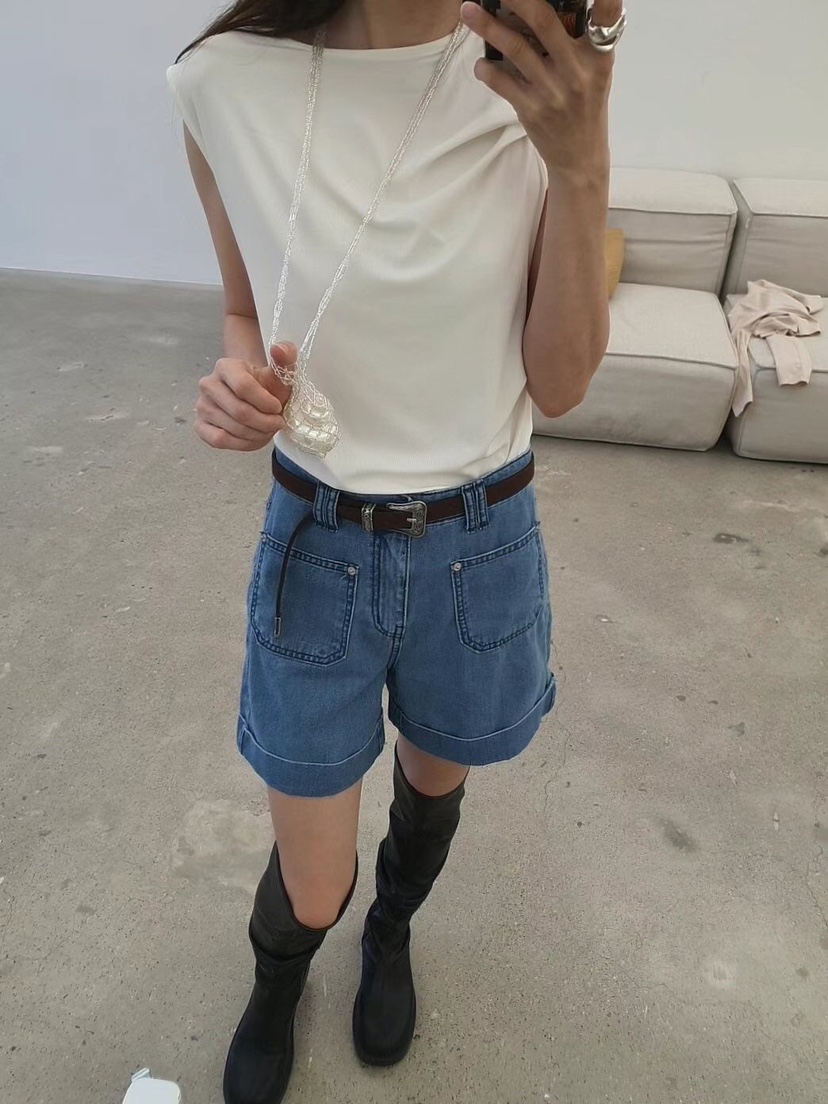 GENTLE B韓國㊣直郵東大門代購女裝新款熱賣休閑吊帶背心披肩GENTLE B吊帶/背心