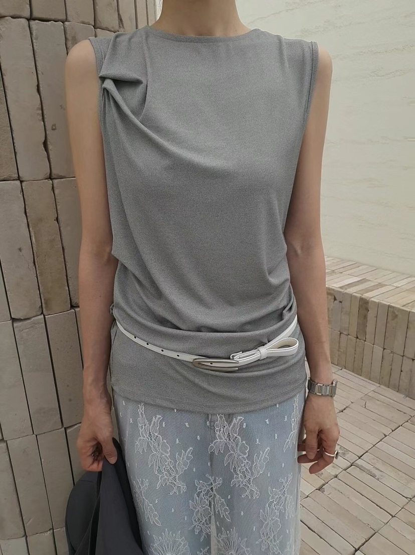 GENTLE B韓國㊣直郵東大門代購女裝新款熱賣休閑吊帶背心披肩GENTLE B吊帶/背心