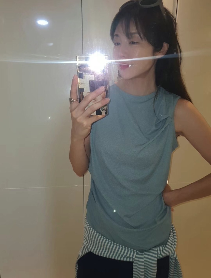 GENTLE B韓國㊣直郵東大門代購女裝新款熱賣休閑吊帶背心披肩GENTLE B吊帶/背心圖色3