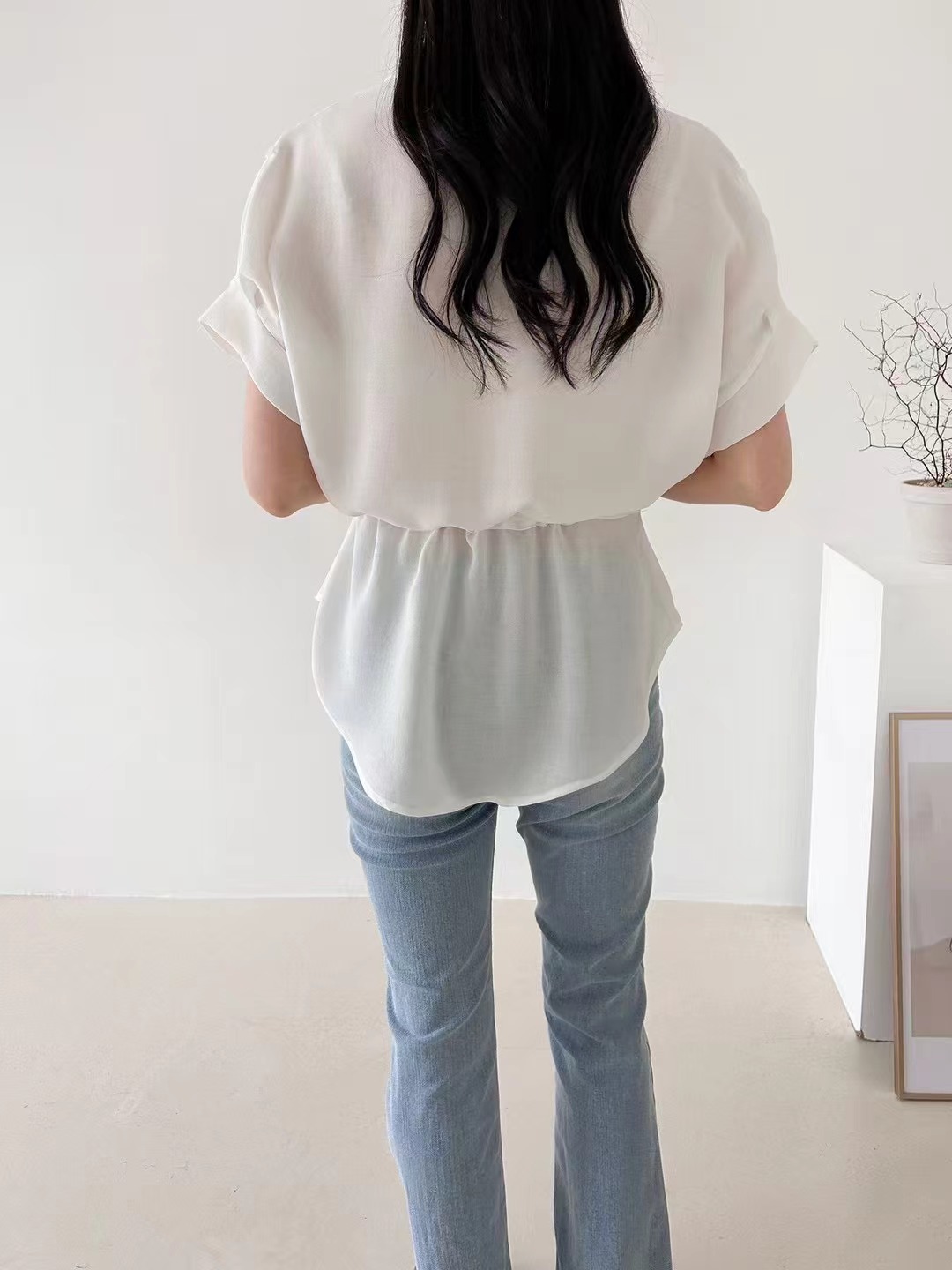 DAILY PROJECT-데일리프로젝트-T韓國直郵㊣東大門實拍女裝新品熱賣襯衫蕾絲衫DAILY PROJECT襯衫/蕾絲衫