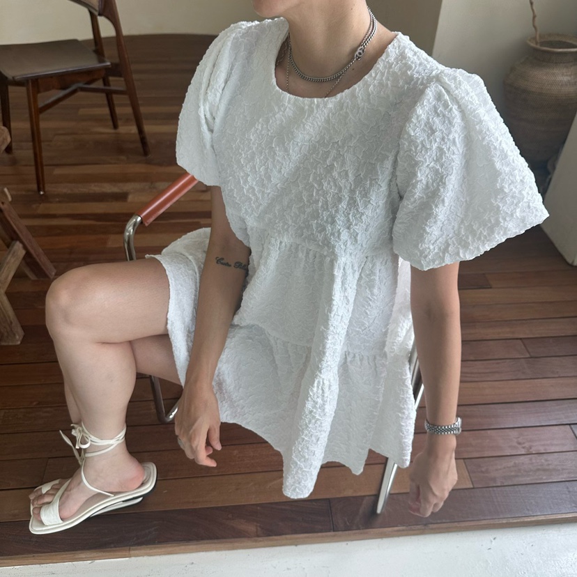 MABEL-Q韓國直郵㊣女裝新款熱賣休閑25春夏人氣時尚連衣裙SOUIT by mabel-Q連衣裙