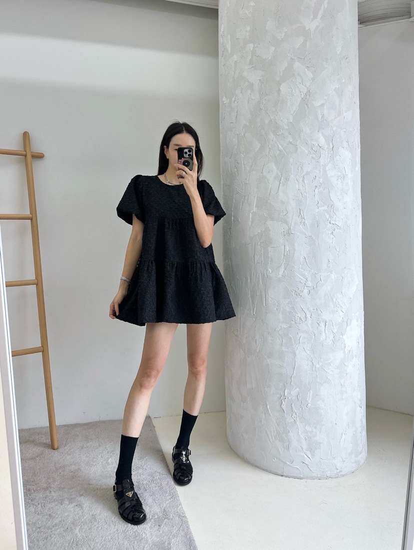 MABEL-Q韓國直郵㊣女裝新款熱賣休閑25春夏人氣時尚連衣裙SOUIT by mabel-Q連衣裙