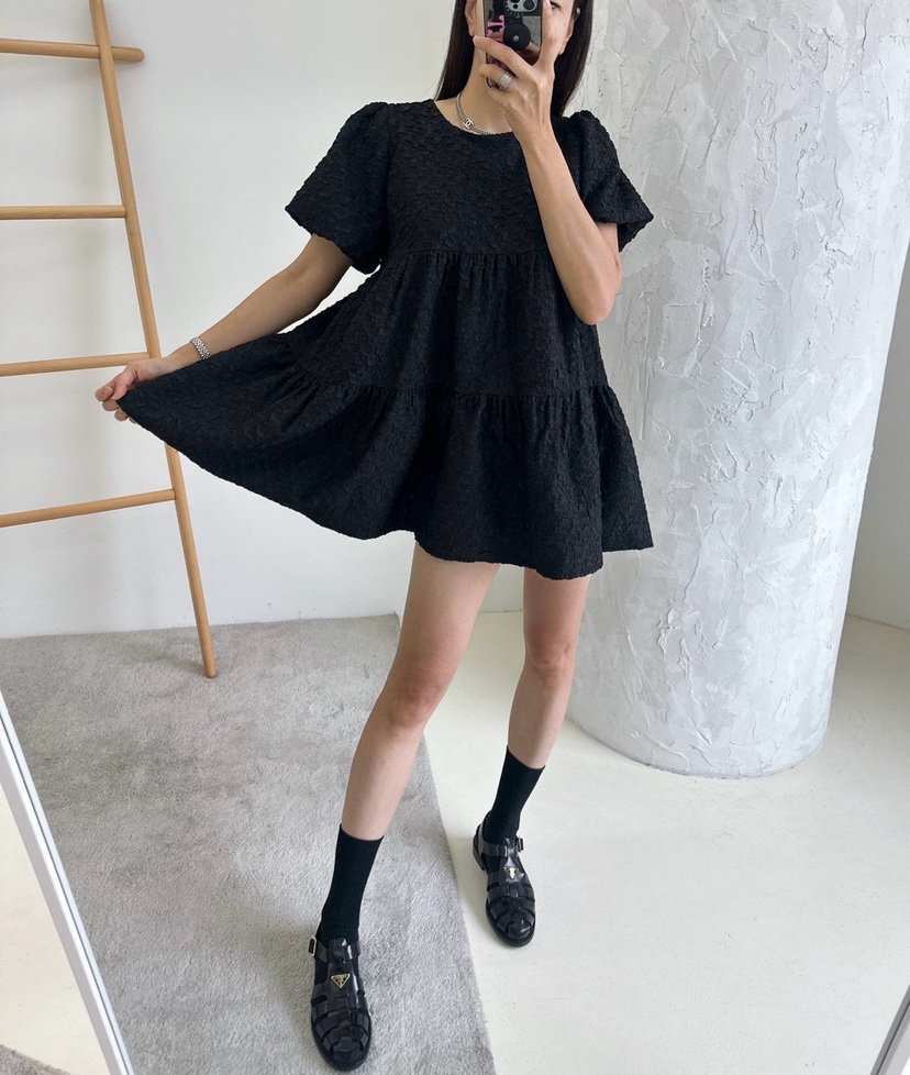 MABEL-Q韓國直郵㊣女裝新款熱賣休閑25春夏人氣時尚連衣裙SOUIT by mabel-Q連衣裙