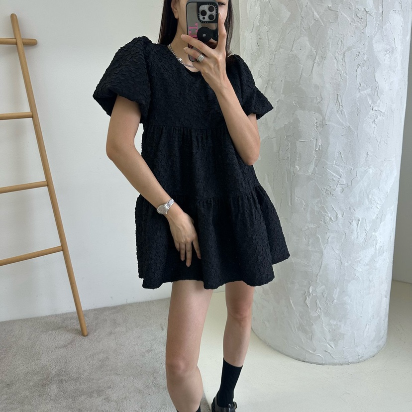 MABEL-Q韓國直郵㊣女裝新款熱賣休閑25春夏人氣時尚連衣裙SOUIT by mabel-Q連衣裙