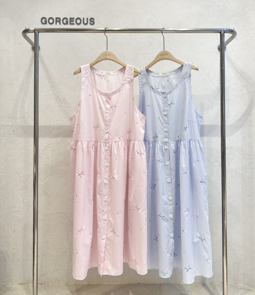 GORGEOUS直郵韓國代購㊣女裝新品熱賣人氣25春夏時尚連衣裙GORGEOUS連衣裙