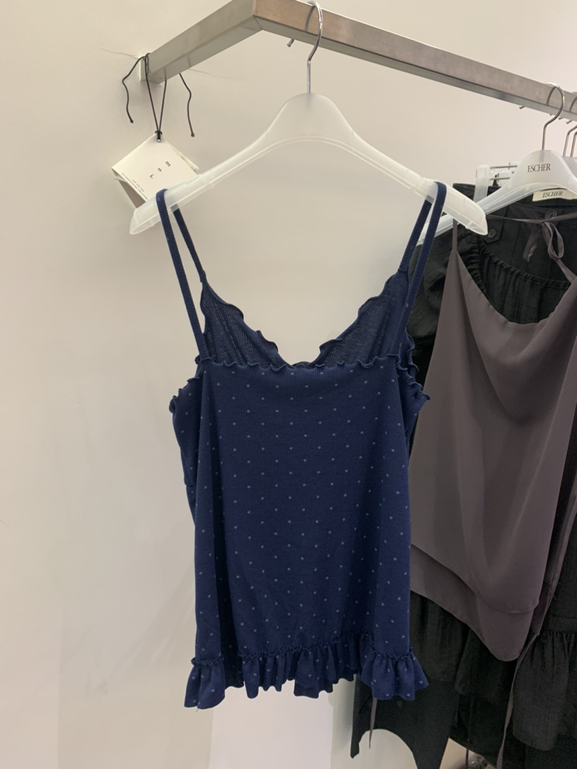 ESCHER韓國㊣直郵東大門代購女裝新款休閑時尚25春夏吊帶背心ESCHER吊帶/背心