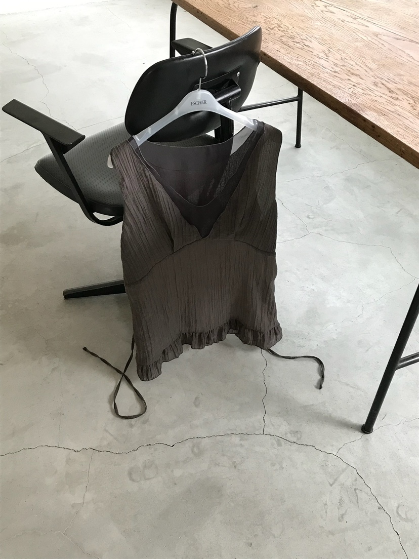 ESCHER韓國直郵㊣東大門實拍女裝新品25春夏吊帶背心含腰繩ESCHER吊帶/背心