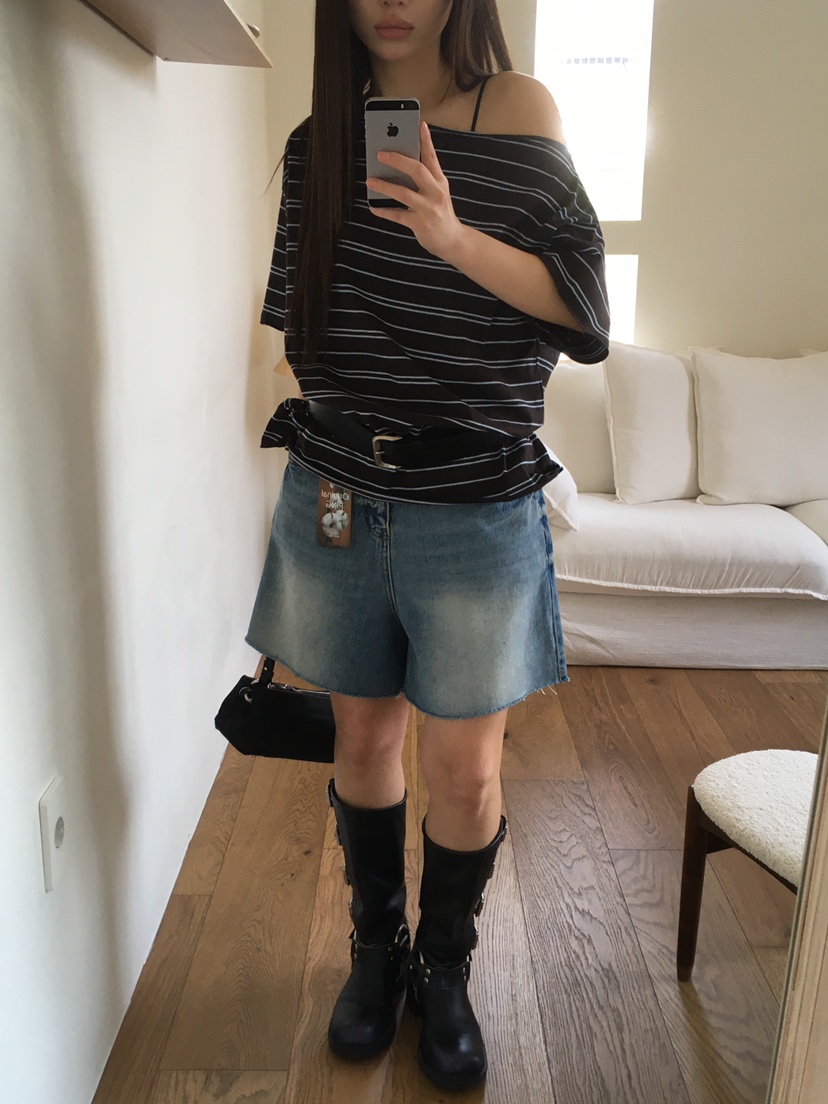 CEDARWOOD韓國㊣直郵東大門代購女裝新品熱賣人氣25春夏短褲CEDARWOOD短褲