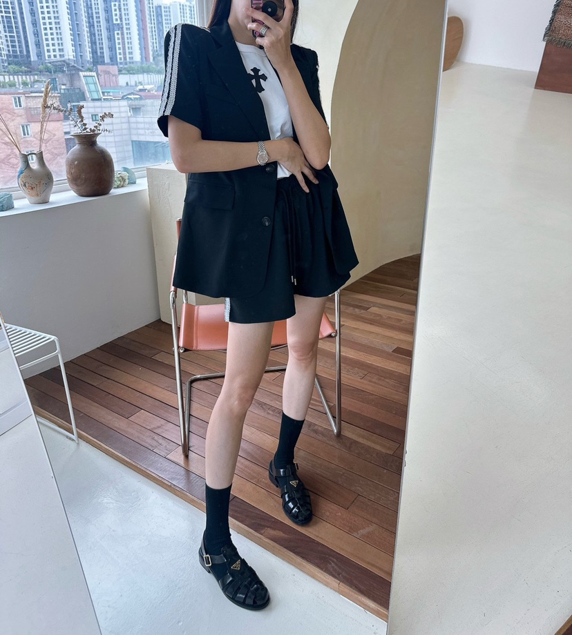 MABEL-Q韓國直郵㊣女裝新品推薦休閑人氣25春夏時尚熱賣短褲SOUIT by mabel-Q短褲