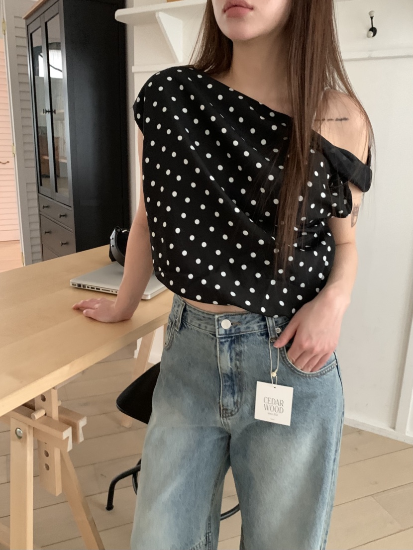 CEDARWOOD韓國㊣直郵東大門代購女裝新款25春夏時尚襯衫蕾絲衫CEDARWOOD襯衫/蕾絲衫