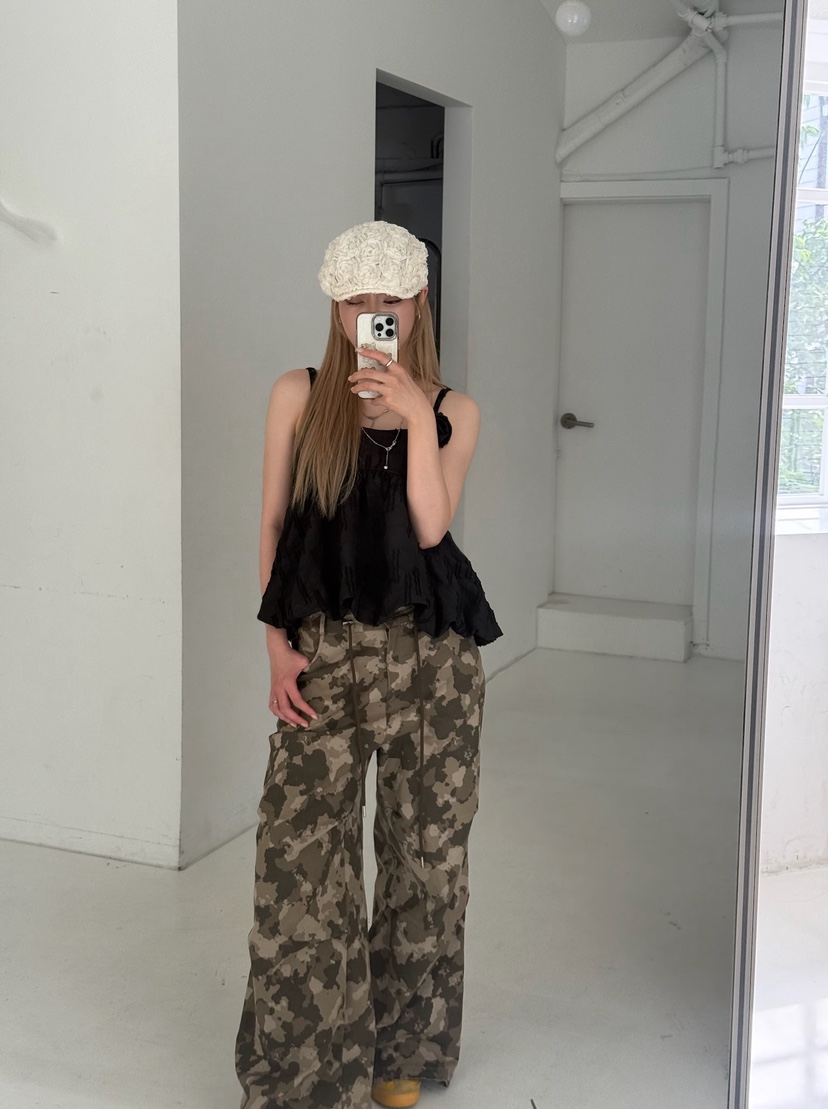 KIKI韓國直郵㊣東大門實拍女裝新品時尚推薦人氣熱賣吊帶背心KIKI吊帶/背心