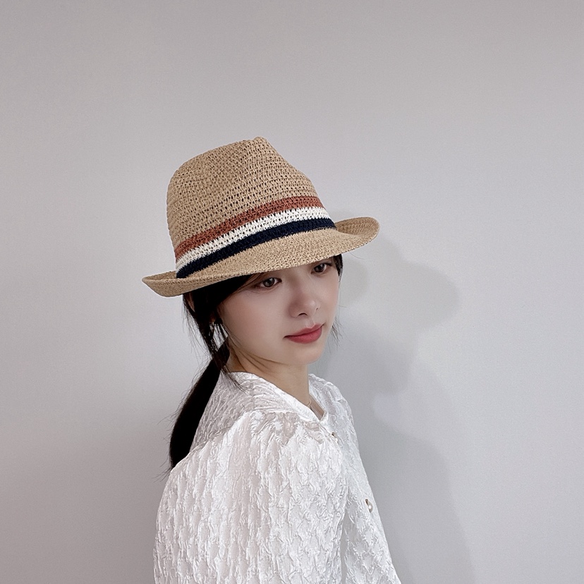 LOVELY HAT韓國直郵㊣東大門實拍女裝新品25春夏推薦熱賣帽子LOVELY HAT帽子圖色2