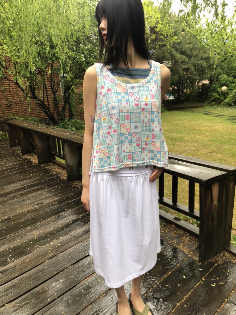 FLASH韓國㊣直郵東大門代購女裝新品休閑推薦熱賣時尚吊帶背心FLASH吊帶/背心