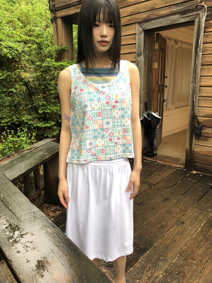 FLASH韓國㊣直郵東大門代購女裝新品休閑推薦熱賣時尚吊帶背心FLASH吊帶/背心