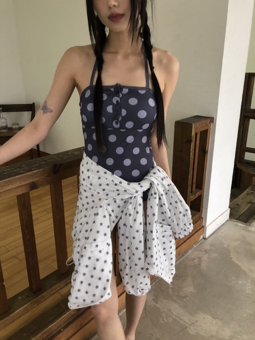 FLASH韓國直郵㊣東大門實拍女裝新品熱賣休閑推薦25春夏泳裝FLASH泳裝