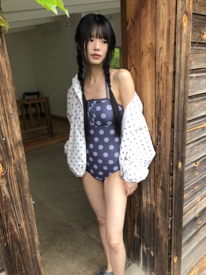 FLASH韓國直郵㊣東大門實拍女裝新品熱賣休閑推薦25春夏泳裝FLASH泳裝