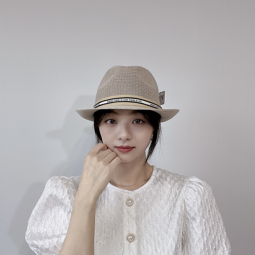 LOVELY HAT直郵韓國代購㊣女裝新品熱賣推薦時尚25春夏帽子LOVELY HAT帽子圖色2