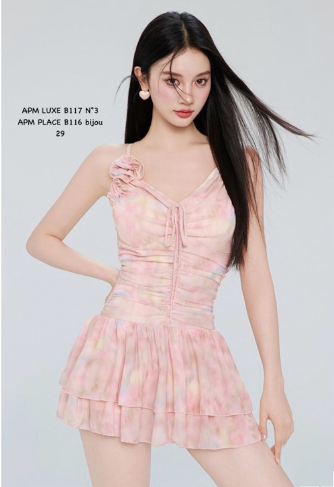 N3直郵韓國代購㊣女裝新品人氣推薦休閑25春夏時尚熱賣泳裝N3泳裝