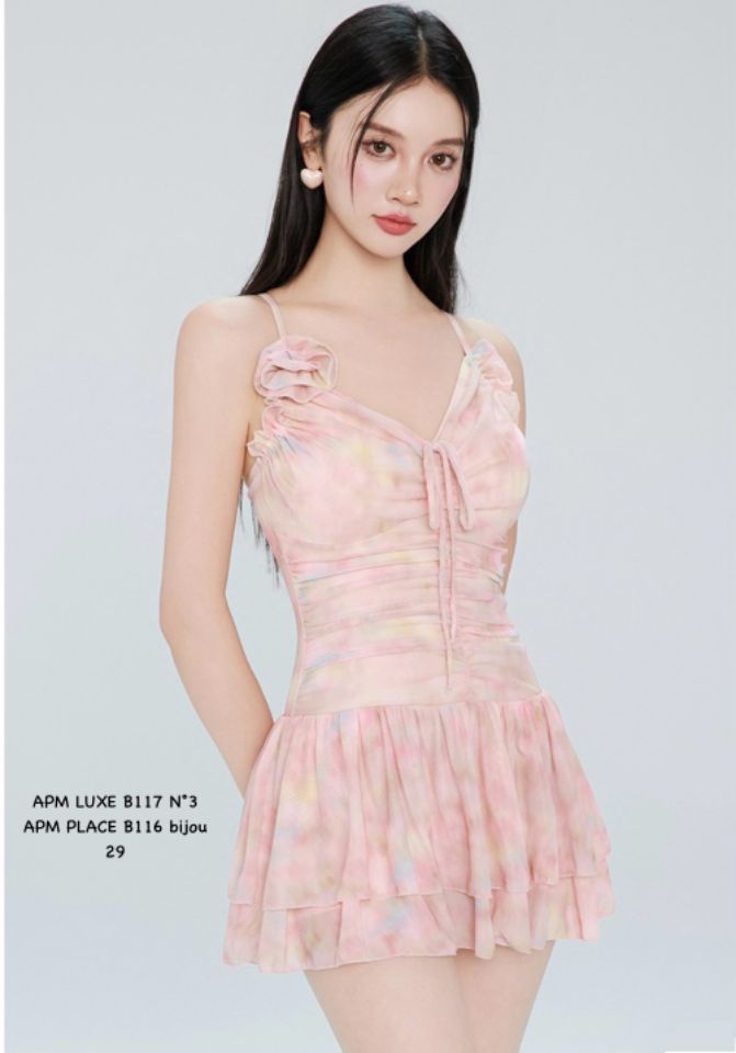N3直郵韓國代購㊣女裝新品人氣推薦休閑25春夏時尚熱賣泳裝N3泳裝