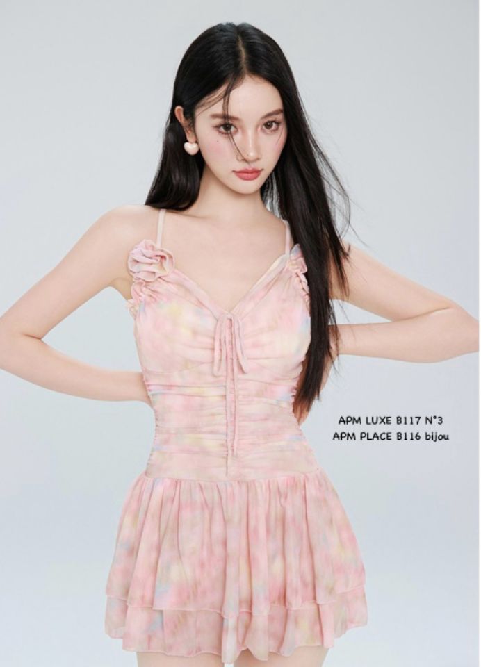 N3直郵韓國代購㊣女裝新品人氣推薦休閑25春夏時尚熱賣泳裝N3泳裝