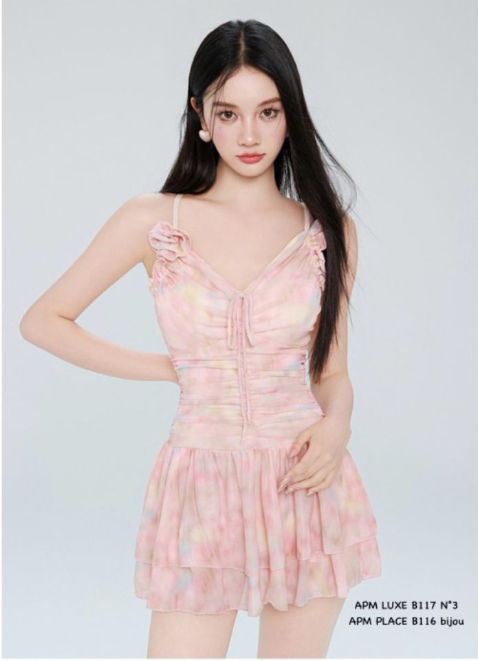 N3直郵韓國代購㊣女裝新品人氣推薦休閑25春夏時尚熱賣泳裝N3泳裝