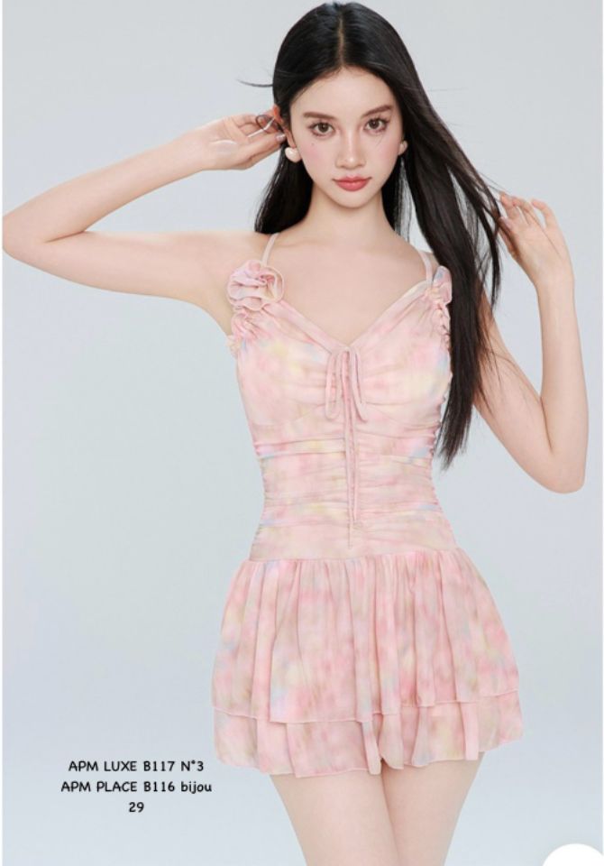 N3直郵韓國代購㊣女裝新品人氣推薦休閑25春夏時尚熱賣泳裝N3泳裝