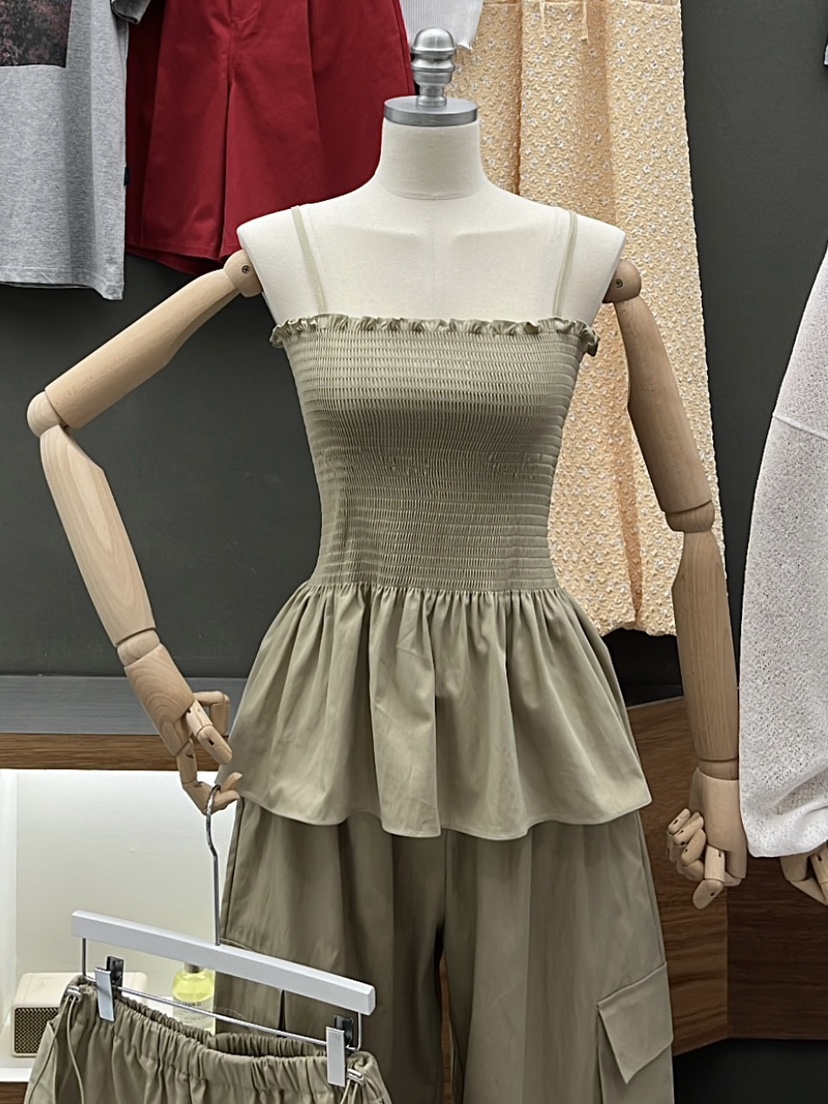 BEAMING SEOUL直郵韓國代購㊣女裝新款25春夏人氣吊帶背心BEAMING SEOUL吊帶/背心